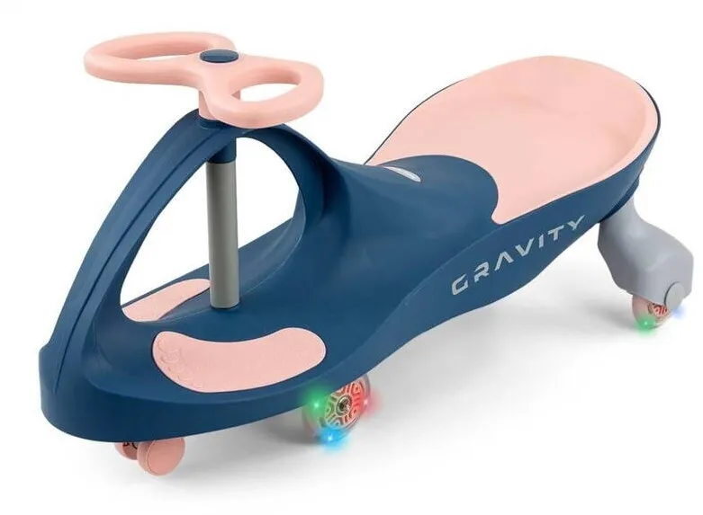 Milly Mally Masinuta ride-on gravitationala, Navy Pink, Milly Mally