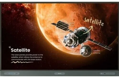 BenQ Display Interactiv Benq RP04 RP7504, 75" 4K UHD, 60Hz 8ms, Android, VGA, HDMI, DP