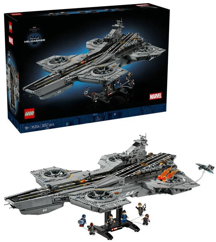 LEGO Marvel - Portelicopter S.H.I.E.L.D. 76354, 3057 piese