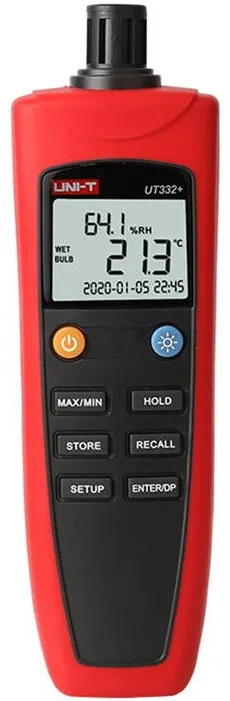 Uni-t Uni- T Temperature Humidity Meter UT332+