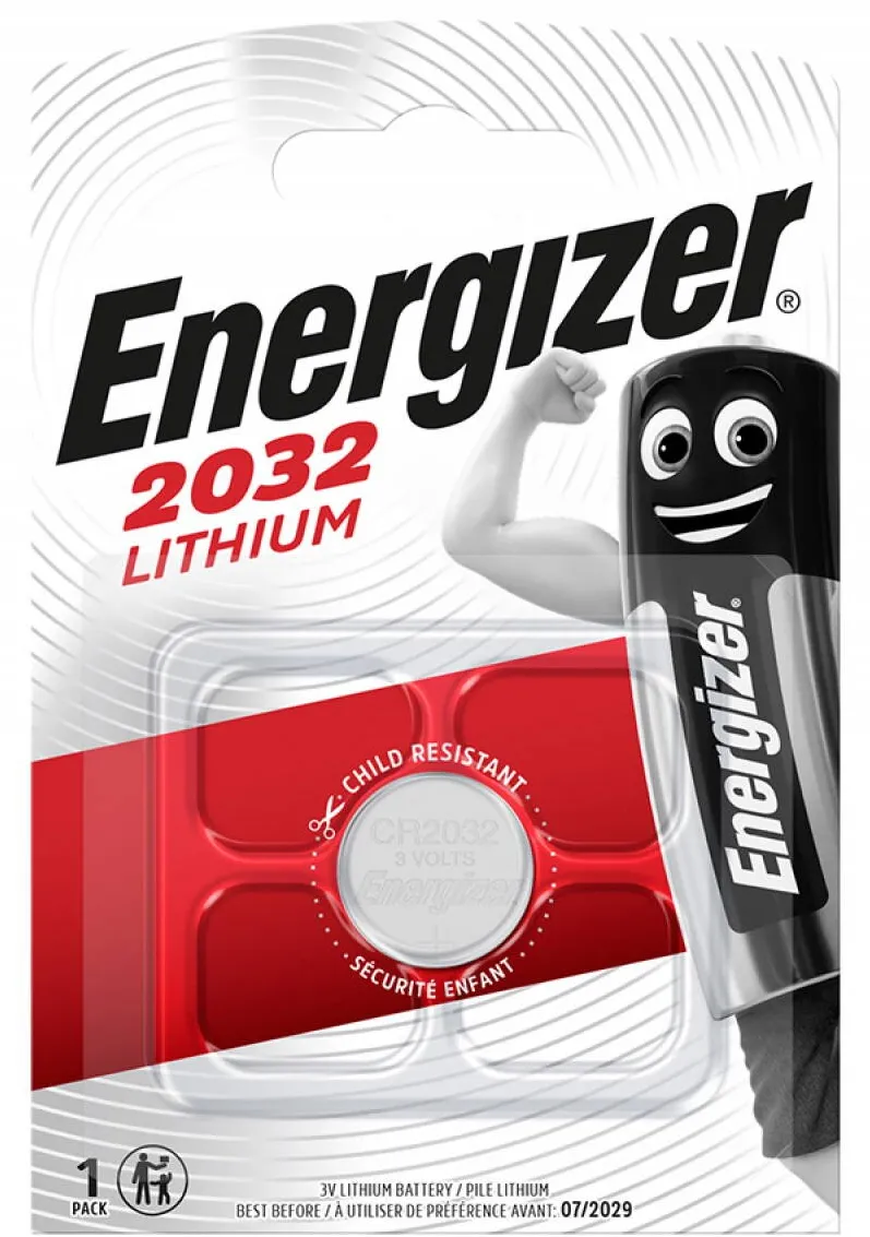 ENERGIZER Baterii litiu ENERGIZER CR2032, 3V