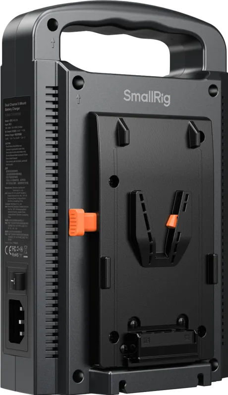 Incarcator baterii V-Mount SmallRig 4578 cu doua canale