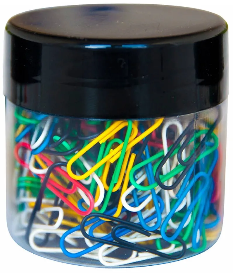 Agrafe colorate Q-CONNECT 26 mm 150 buc asortate