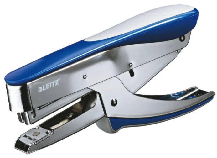 Leitz Capsator de mana, 30 coli, capse 24/6, 26/6, LEITZ Jumbo 5548 - albastru metalizat