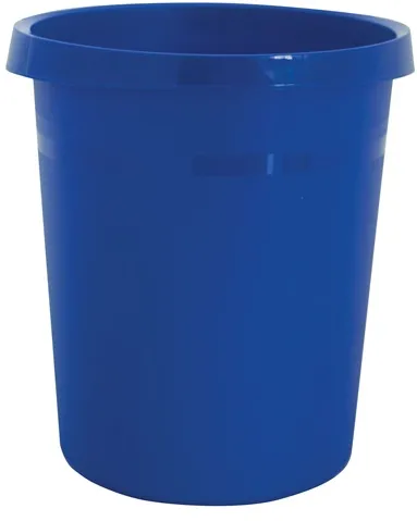 HAN Cos de birou pentru hartii, 18 litri, HAN Grip - albastru