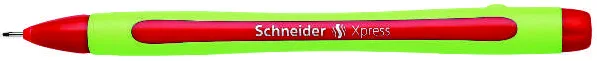 Schneider Liner Schneider Xpress, rubber grip, varf fetru 0.8mm - rosu