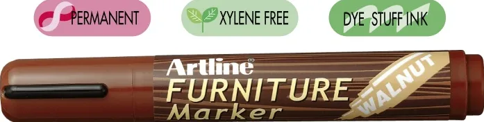 Artline Marker Artline 95, pentru mobilier din lemn (retusuri), corp plastic, varf tesit 2.0-5.0mm - nuc