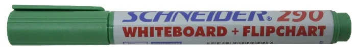 Schneider Marker Schneider Maxx 290, pentru tabla de scris+flipchart, varf rotund 2-3mm - verde