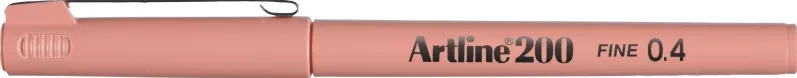 Artline Liner Artline 200, varf fetru 0.4mm - galben-portocaliu