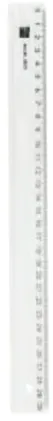 Alco Rigla din plastic transparent, 30cm, Alco