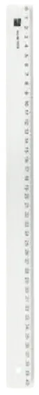 Alco Rigla din plastic transparent, 40cm, Alco