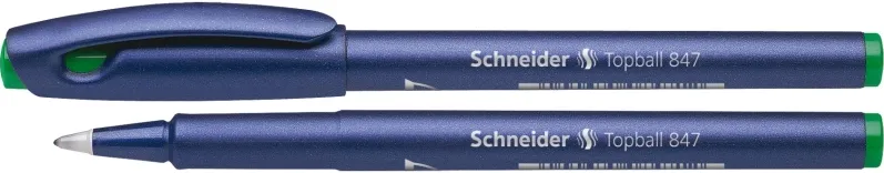 Schneider Roller Schneider Topball 847, varf cu bila 0.5mm - scriere verde