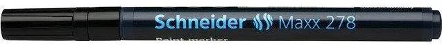 Schneider Marker cu vopsea SCHNEIDER Maxx 278, varf rotund 0.8mm - negru