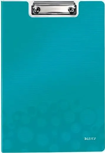 Leitz Clipboard dublu LEITZ Wow, polyfoam - turcoaz metalizat