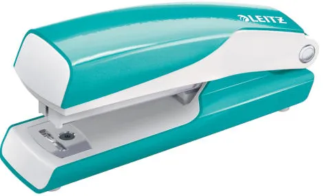 Leitz Capsator LEITZ Mini 5528, 10 coli - turcoaz metalizat