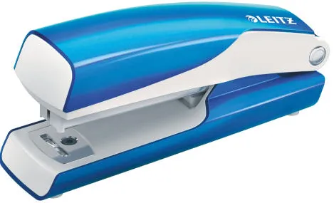 Leitz Capsator LEITZ Mini 5528, 10 coli - albastru metalizat