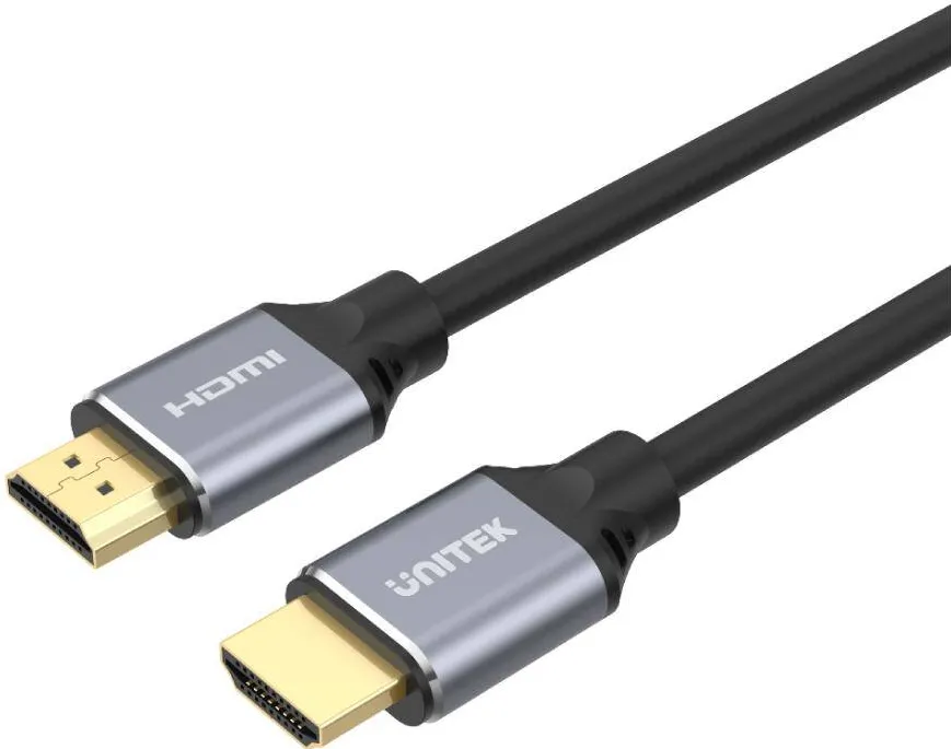 Unitek C138W HDMI cable 2 m HDMI Type A (Standard) Black, Grey