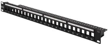 Assmann ZUB modular Patch Panel shielded 24-port