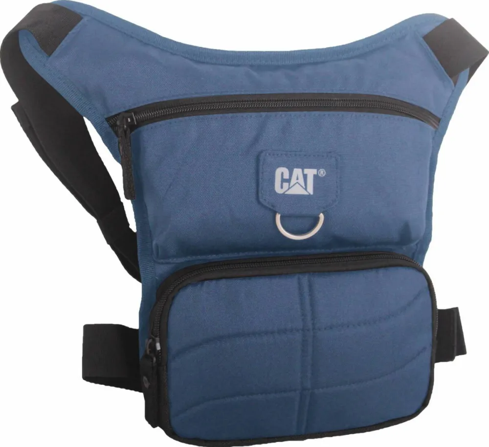 Caterpillar Borseta picior Millennial Classic - Steve, material 600D polyester - negru cu bleumarin