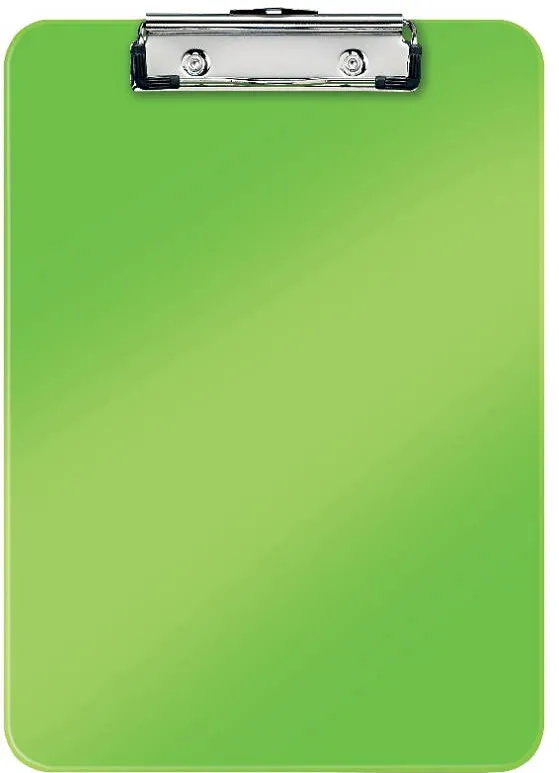 Leitz Clipboard LEITZ WOW, simplu, PS, A4, 100 coli, verde