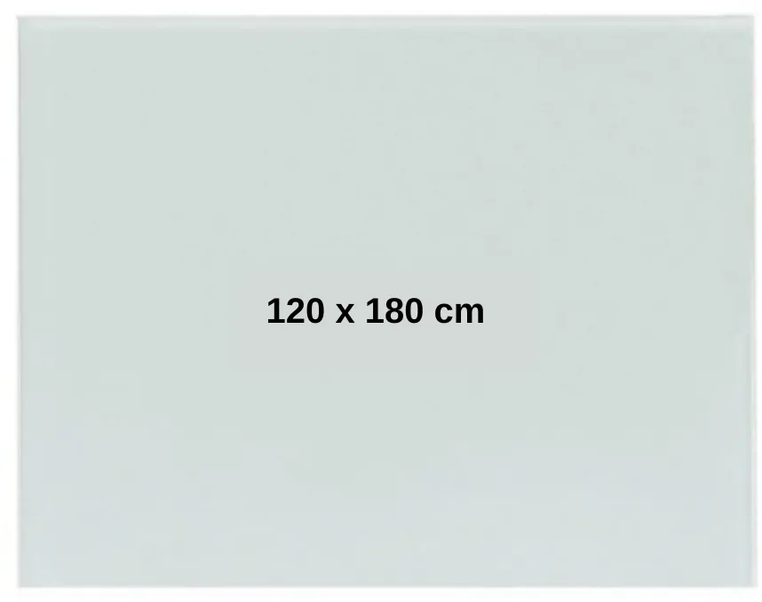 Sisteme afisare Optima Tabla alba magnetica din sticla, 120 x 180 cm, Optima + Kit (burete, spray, magneti)