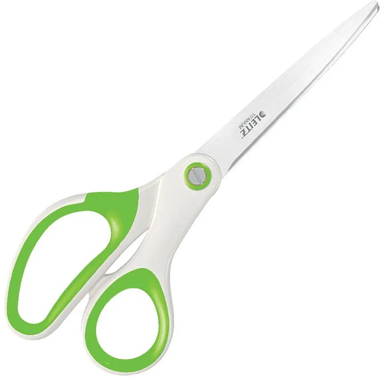 Leitz Foarfece pentru birou LEITZ WOW Titanium, 205 mm, verde