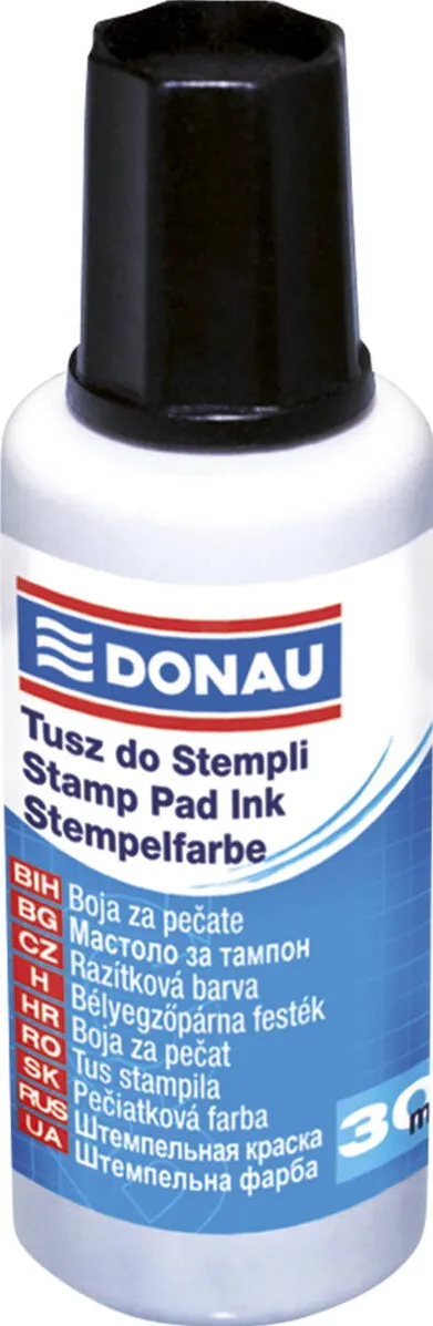 DONAU Tus stampile, 30ml, DONAU - negru