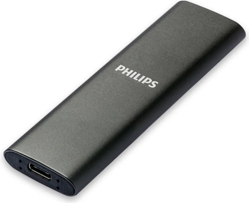 Hard Disk Extern Philips Hard disk extern PHILIPS External SSD 2TB Ultra Speed Space - gri