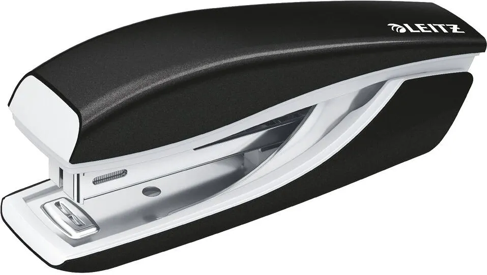 Leitz Capsator metalic LEITZ WOW 5528 MINI NeXXt Series, 10 coli, 1000 capse P2 incluse, negru