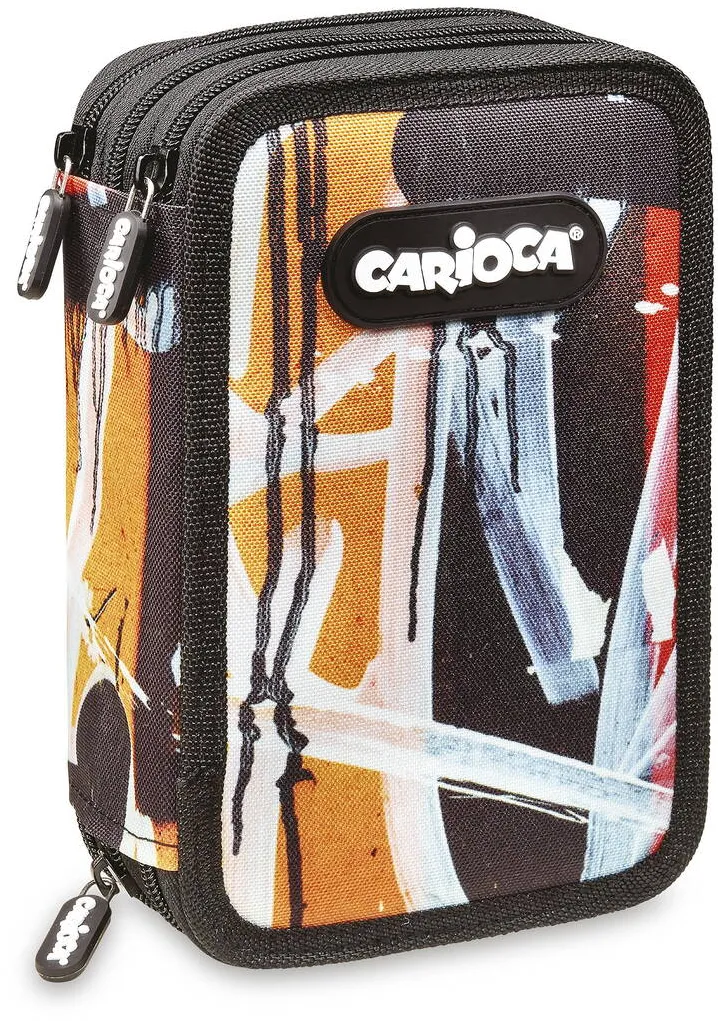 Carioca Penar echipat cu 2 compartimente Carioca Spray, negru