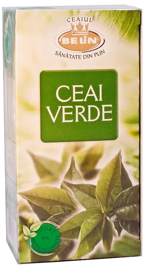 BELIN Ceai BELIN verde, 20 pliculete
