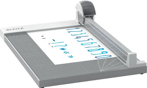 Leitz Trimmer LEITZ Office Precision, A4 MAXI, 15 coli, gri