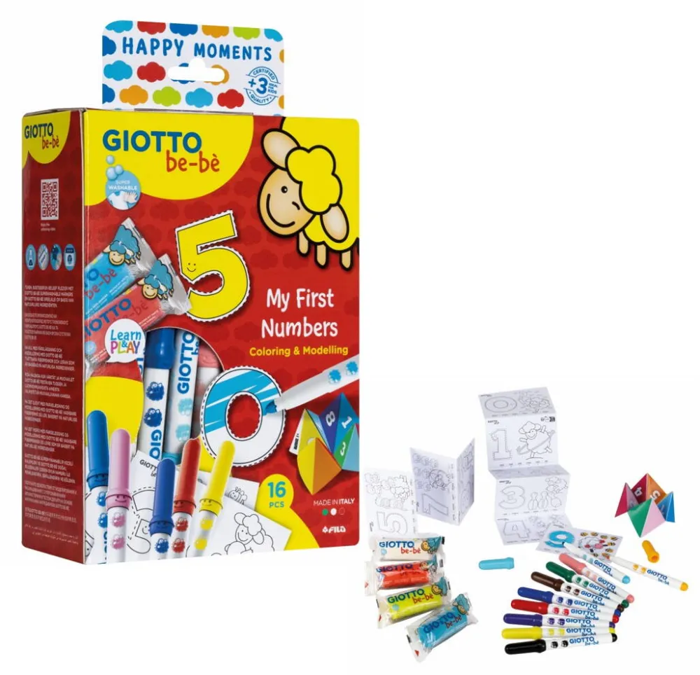 GIOTTO Set articole creative, GIOTTO be-be My First Numbers