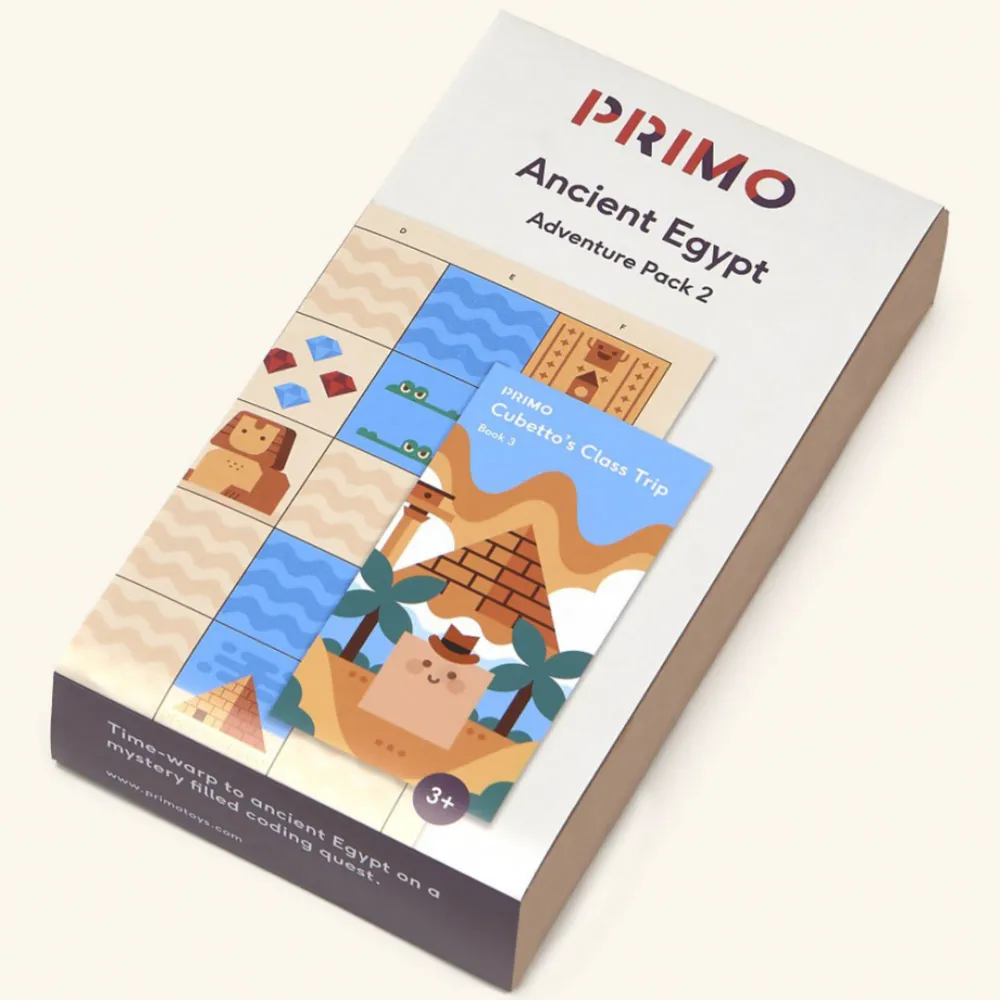 Edtech Harta de aventuri a Egiptului antic, Primo - Cubetto