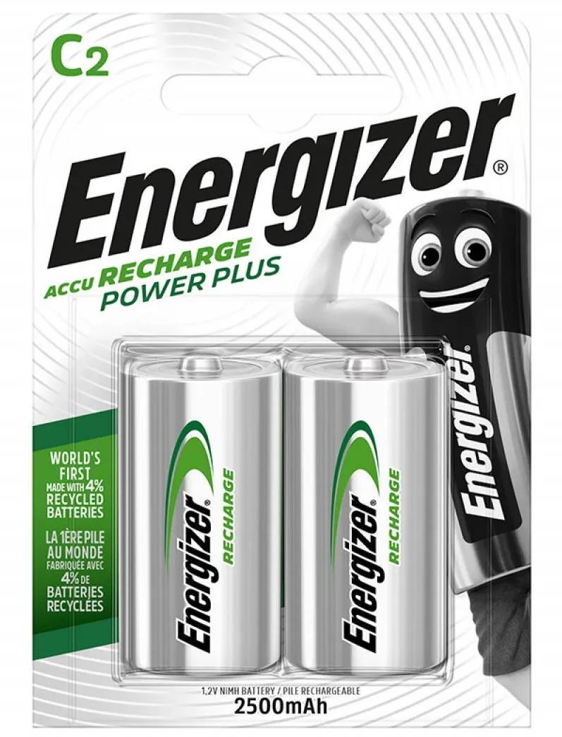 ENERGIZER Acumulatori ENERGIZER Power Plus C, 2500 mAh, 2 buc/set