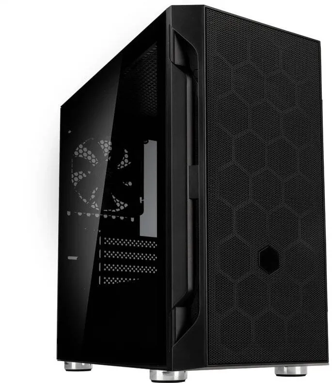 Carcasa PC Silverstone Fara H1M, Tempered Glass - Negru