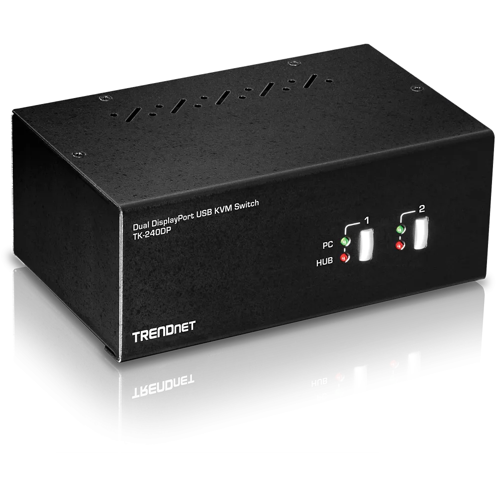 Switch KVM TRENDnet TK-240DP 2 porturi Displayport