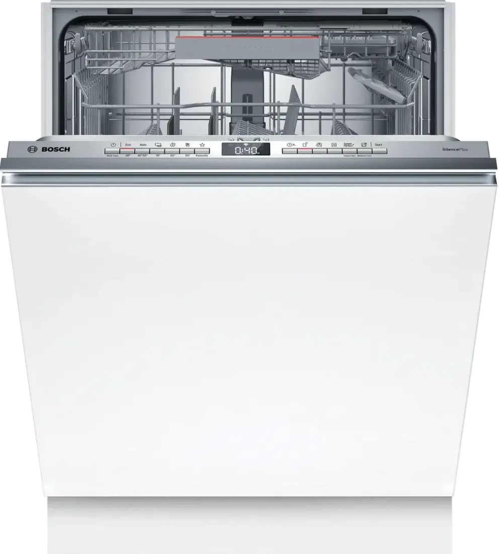 BOSCH Masina de spalat vase incorporabila Bosch SMV4ENX06E, 13 seturi, 6 programe, EcoSilence Drive, EfficientDry, Silence Plus, Home Connect, InfoLight, Tab-count, 60 cm, Clasa B