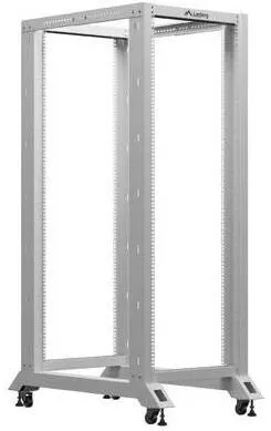 Rack LANBERG Open rack stand 19 inches 32U 600x1000 grey