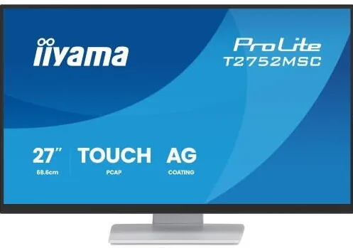 IIYAMA 68.6cm (27") T2752MSC-W1AG 16:9 Touch HDMI+DP+2xUSB