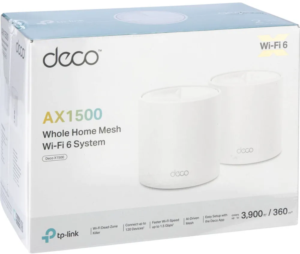 Access Point TP-Link Deco X1500 (2-pack)