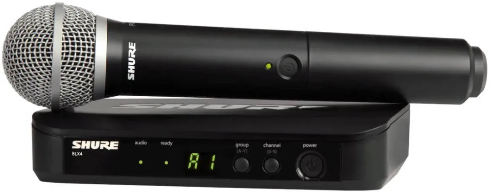 Microfon Shure BLX24E/PG58-H8E - Wireless vocal system with PG58