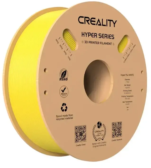 CREALITY Hyper PLA Filament (Yellow)