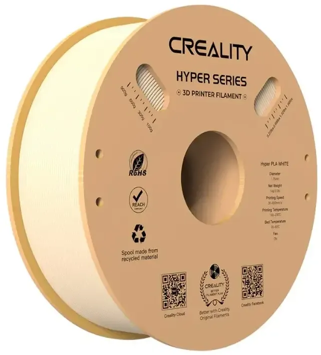 CREALITY Hyper PLA Filament (Beige)
