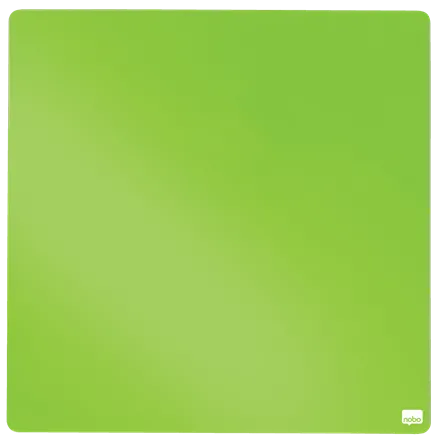 Nobo Tabla NOBO patrata, plastic, 36x36 cm, magnetica, include marker si magneti, verde