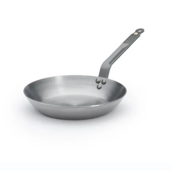 De Buyer Mineral B Elementl round Frypan, 26 cm