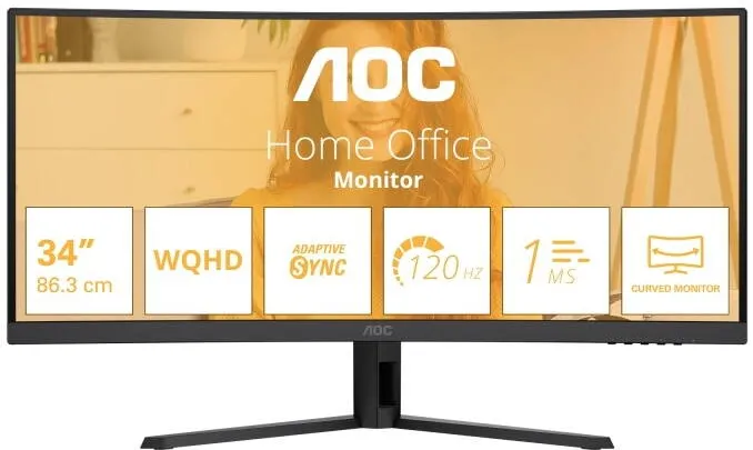Monitor AOC 34" CU34B3E
