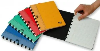 Aurora Caiet A5, 72 file - 90g/mp, coperta carton color embosat, AURORA Adoc - dictando