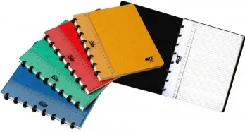 Aurora Caiet A5, 72 file - 90g/mp, coperta carton color embosat, AURORA Adoc - matematica