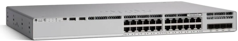 Switch Cisco Catalyst 9200L 24-port PoE+, 4 x 1G, Network Advantage